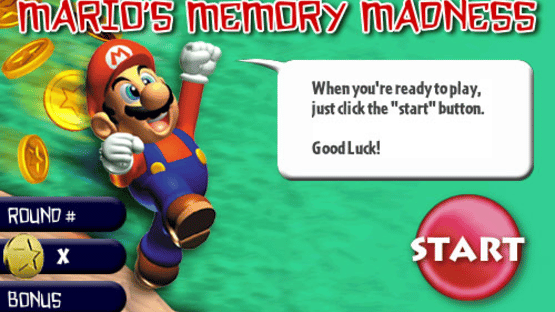 Mario's Memory Madness Screenshot