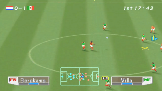 World Soccer Jikkyou Winning Eleven 3: Final Ver. Screenshot