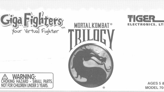 Mortal Kombat Trilogy: Giga Fighters - Your Virtual Fighter Screenshot