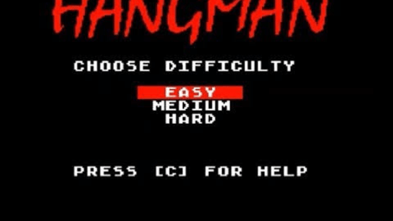 Hangman Screenshot