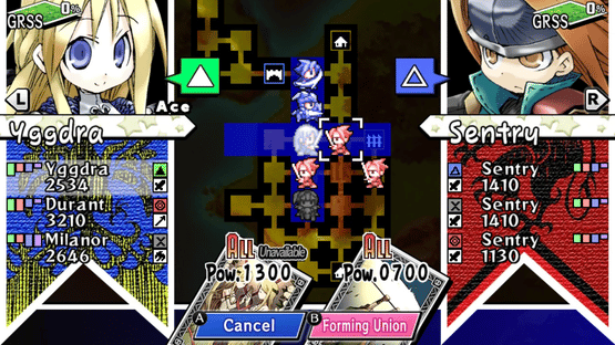 Yggdra Union: We'll Never Fight Alone Screenshot