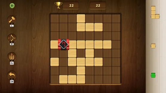 Wood Cube Block: Classic Casual Puzzle screenshot 2