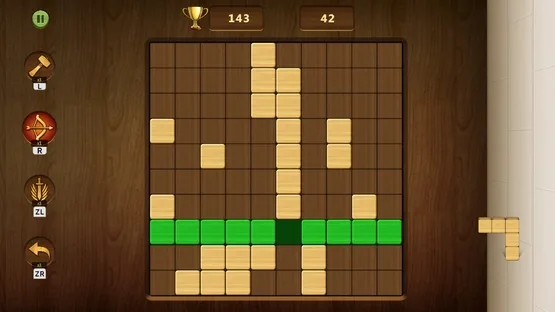 Wood Cube Block: Classic Casual Puzzle screenshot 4