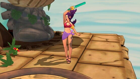 Rushdown Revolt: Pool Party Zhurong screenshot 2
