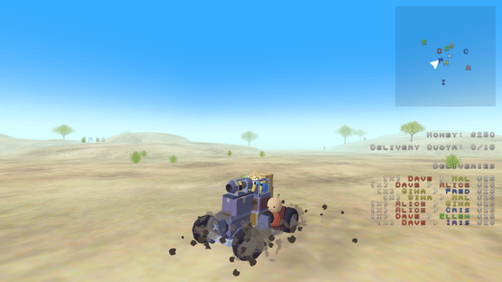 Build-A-Delivery Screenshot