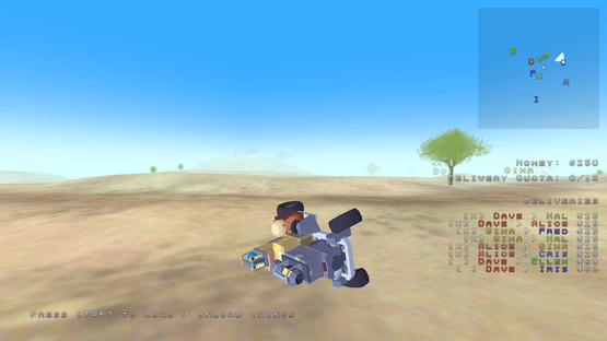 Build-A-Delivery Screenshot