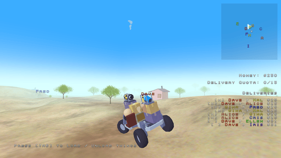 Build-A-Delivery Screenshot