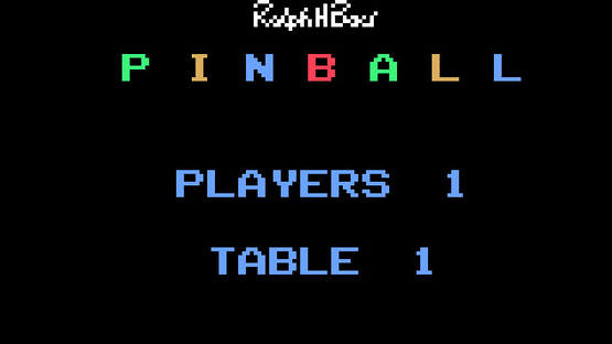 Ralph Baer's Pinball! Screenshot