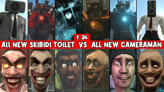 Skibidi Battle: Toilets Attack Screenshot