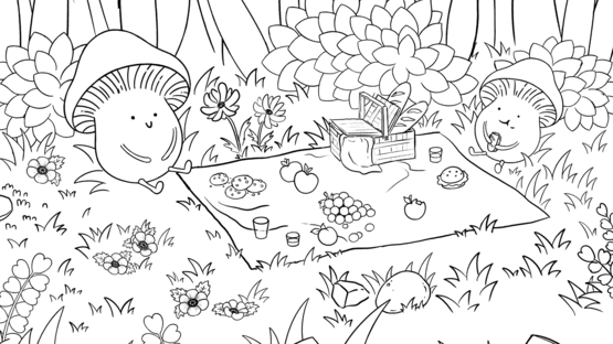 Mushroom Picnic Party Screenshot