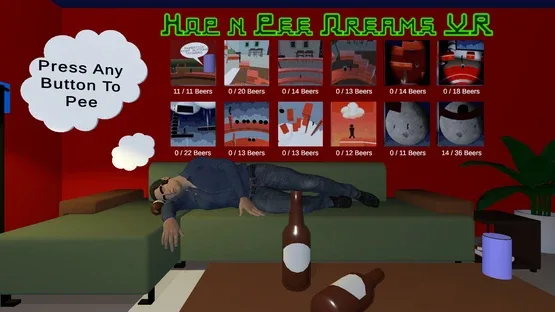 Hop n Pee Dreams VR screenshot 1