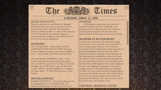 Sherlock Holmes Consulting Detective: The Case of Banker's Final Debt screenshot 4