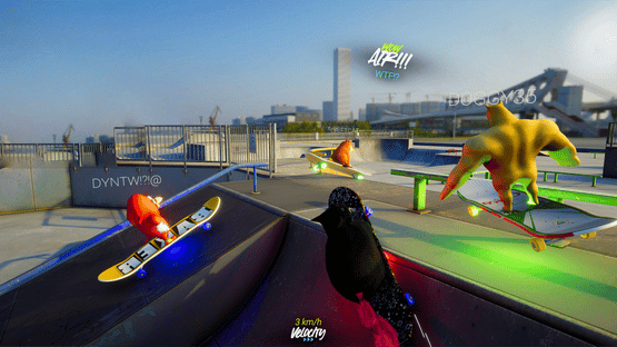 Skateboard Drifting Simulator with Maxwell Cat: The Game Screenshot