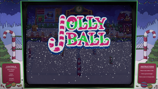 Digital Eclipse Arcade: Jollyball Screenshot