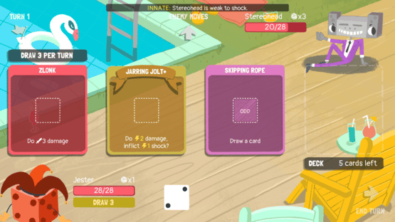 Dicey Dungeons Reunion Screenshot