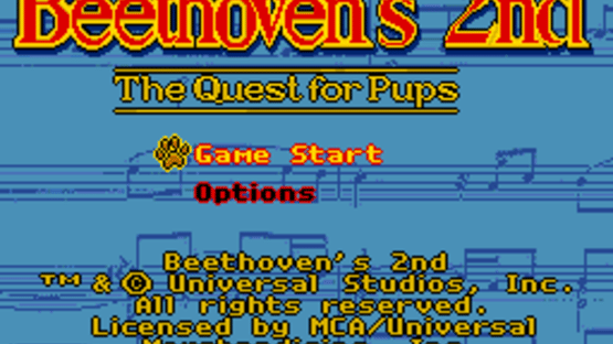 Beethoven's 2nd: The Quest for Pups Screenshot