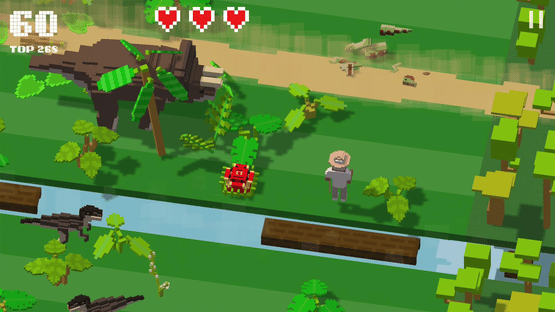 Jurassic Hopper: Crossy Dinos Screenshot