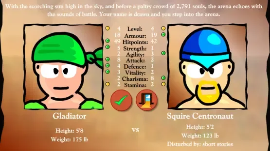 Swords and Sandals I: Gladiator screenshot 2