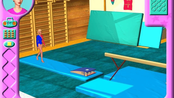 Barbie's Team Gymnastics Screenshot