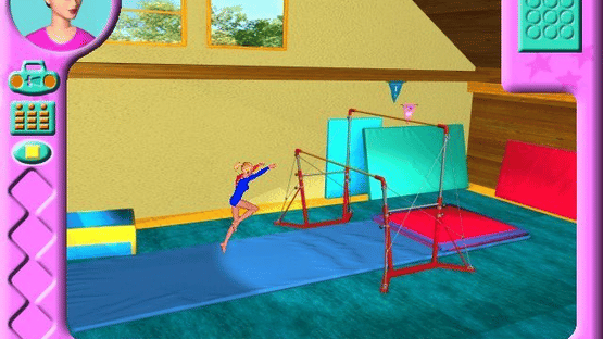 Barbie's Team Gymnastics Screenshot