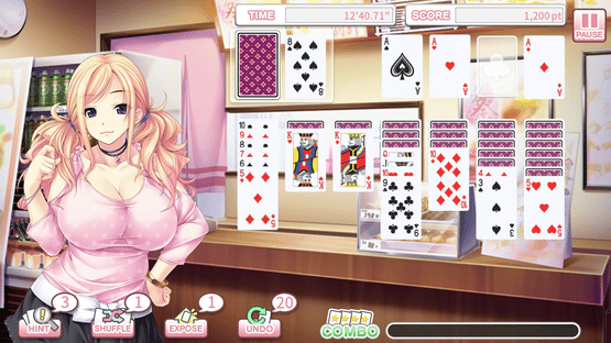 Pretty Girls Klondike Solitaire Plus Screenshot