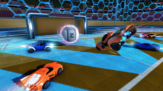 Rocket Car: Ultimate Ball League Machines Screenshot