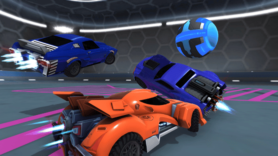 Rocket Car: Ultimate Ball League Machines Screenshot