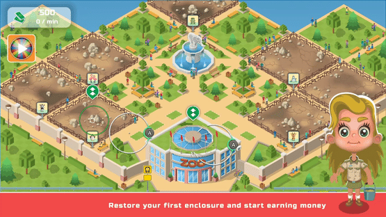 Idle Zoo Park Screenshot