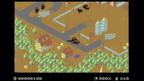 Farming Simulator C64 Edition Screenshot