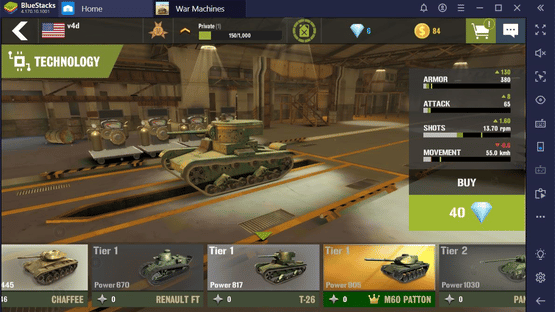War Machines: Tanks Battle Game Screenshot