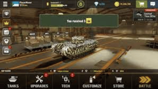 War Machines: Tanks Battle Game Screenshot