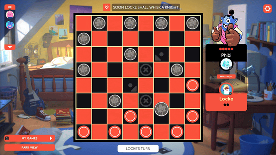 Checkers in the Park Screenshot