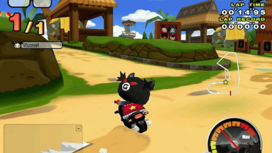 Pucca Racing: World Bike Tour Screenshot