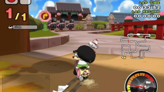 Pucca Racing: World Bike Tour Screenshot