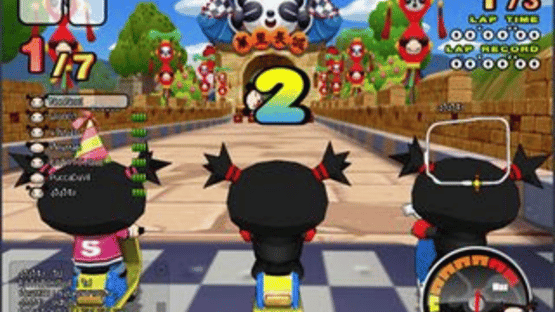 Pucca Racing: World Bike Tour Screenshot