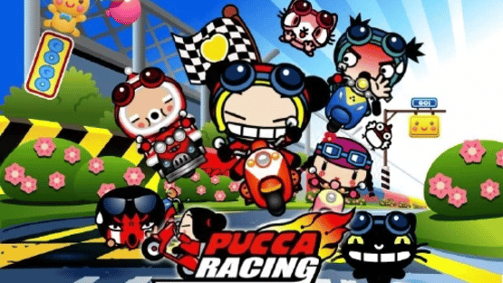 Pucca Racing: World Bike Tour Screenshot