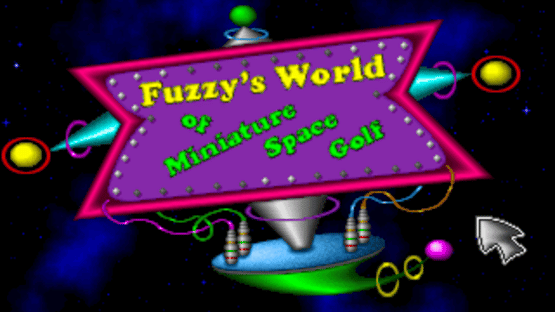 Fuzzy's World of Miniature Space Golf Screenshot