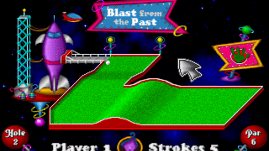 Fuzzy's World of Miniature Space Golf Screenshot