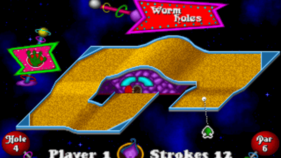 Fuzzy's World of Miniature Space Golf Screenshot