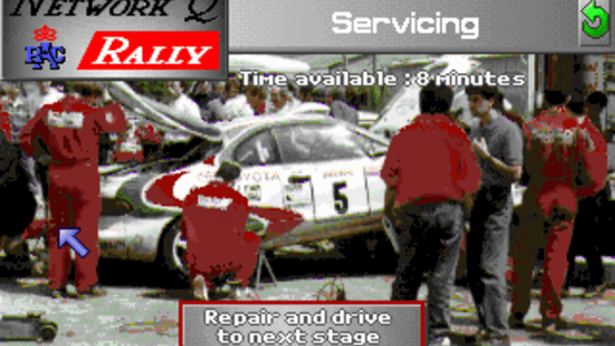 Network Q RAC Rally Screenshot