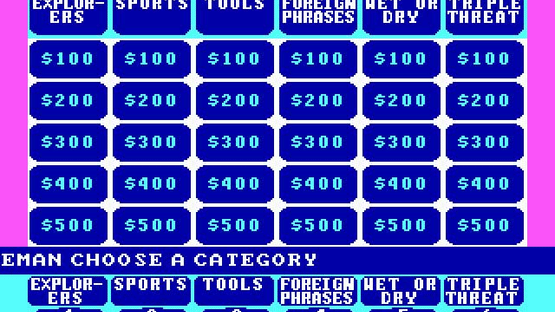 Jeopardy! Screenshot