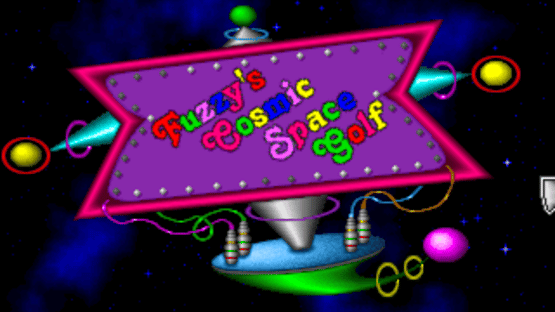 Fuzzy's Cosmic Space Golf Screenshot