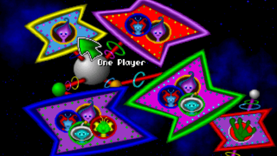 Fuzzy's Cosmic Space Golf Screenshot