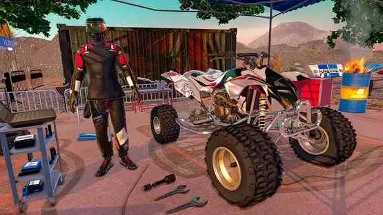 ATV Monster Racing Simulator Rally Cross screenshot 10