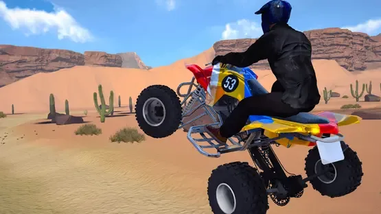 ATV Monster Racing Simulator Rally Cross screenshot 9