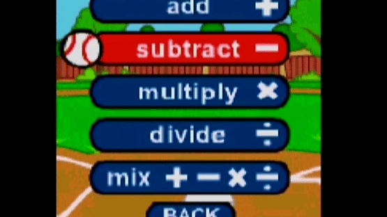 Math Baseball Screenshot