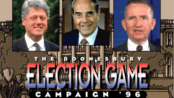 The Doonesbury Election Game Campaign '96 Screenshot