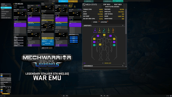 MechWarrior Online: War Emu Legendary Mech Pack Screenshot