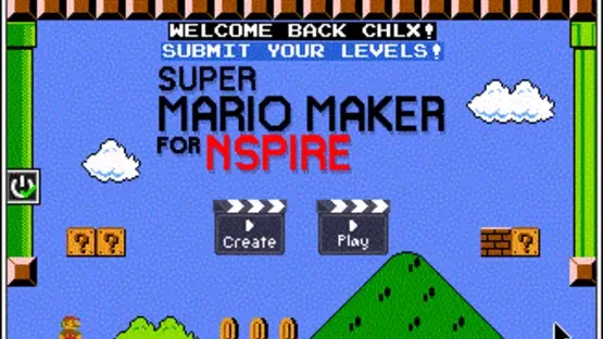 Super Mario Maker for Nspire screenshot 1