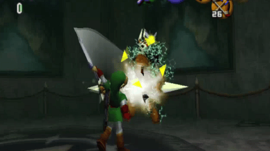 The Legend of Zelda: Ocarina of Time - Stamina Bar Screenshot